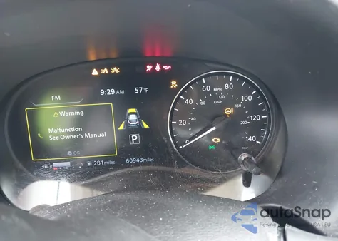 2021 Nissan Kicks Sv Xtronic Cvt z USA, uszkodzony, nr VIN 3N1CP5CV6ML528988